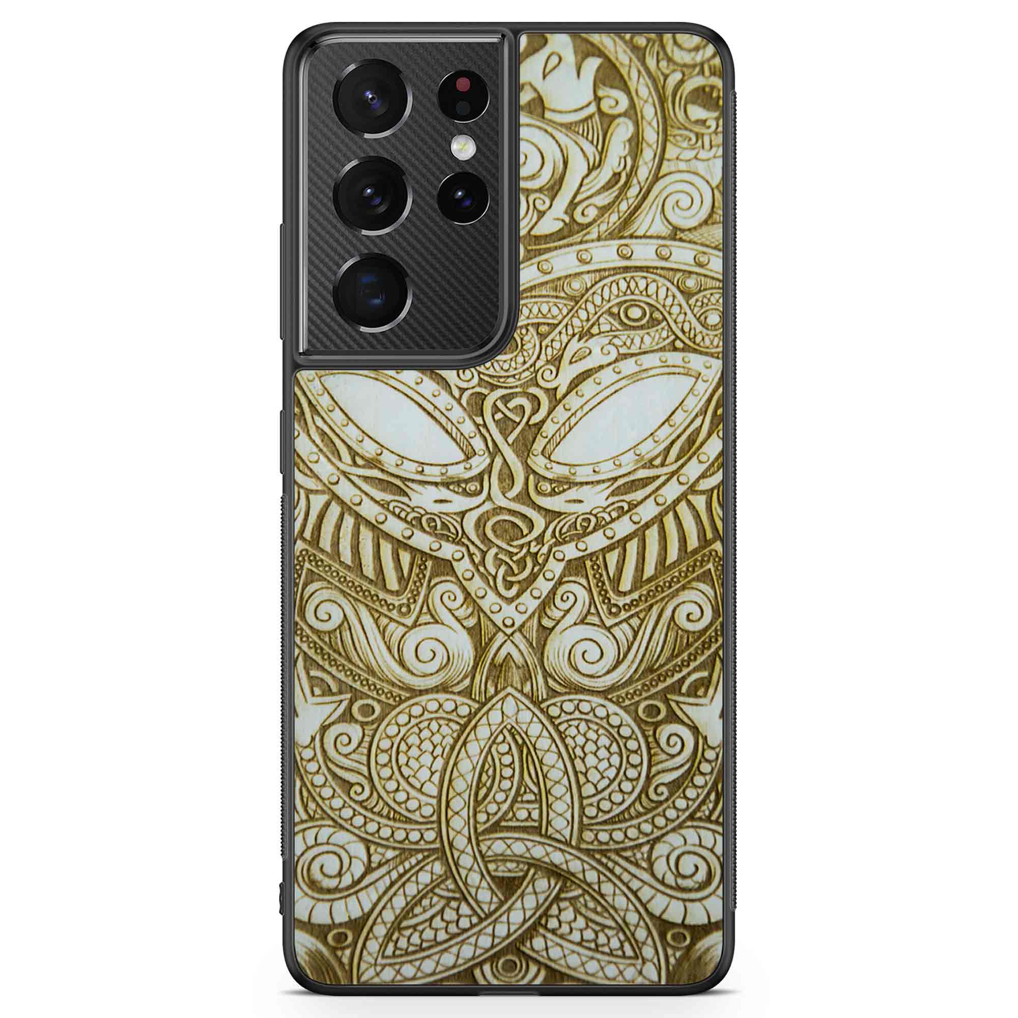 Чехол для телефона Viking Samsung S21 Ultra Wood из дерева