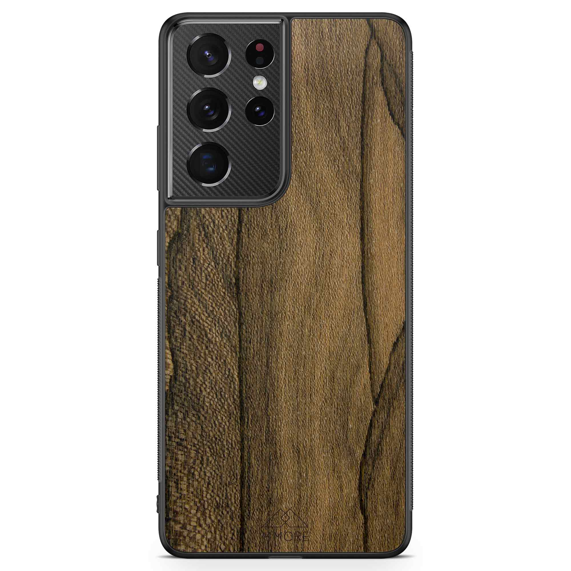 Custodia per cellulare Samsung S21 Ultra in legno Ziricote