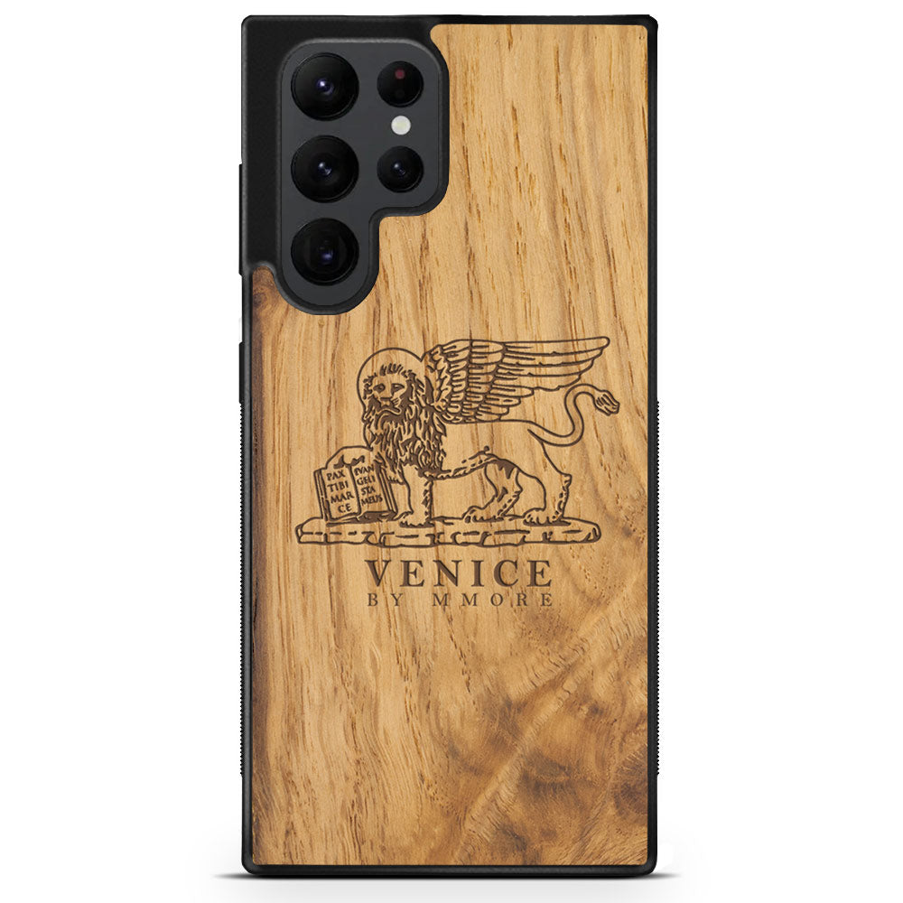The Venice case - The Lion of St. Marco with the lettering