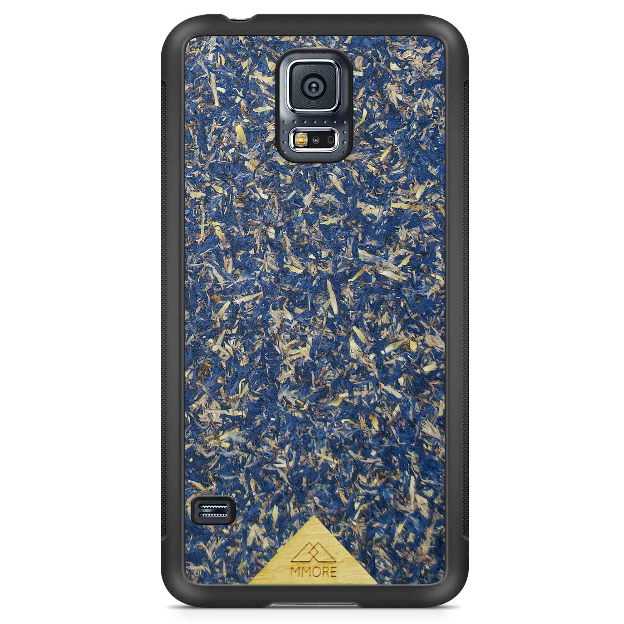 Samsung S5 Blue Cornflower Case