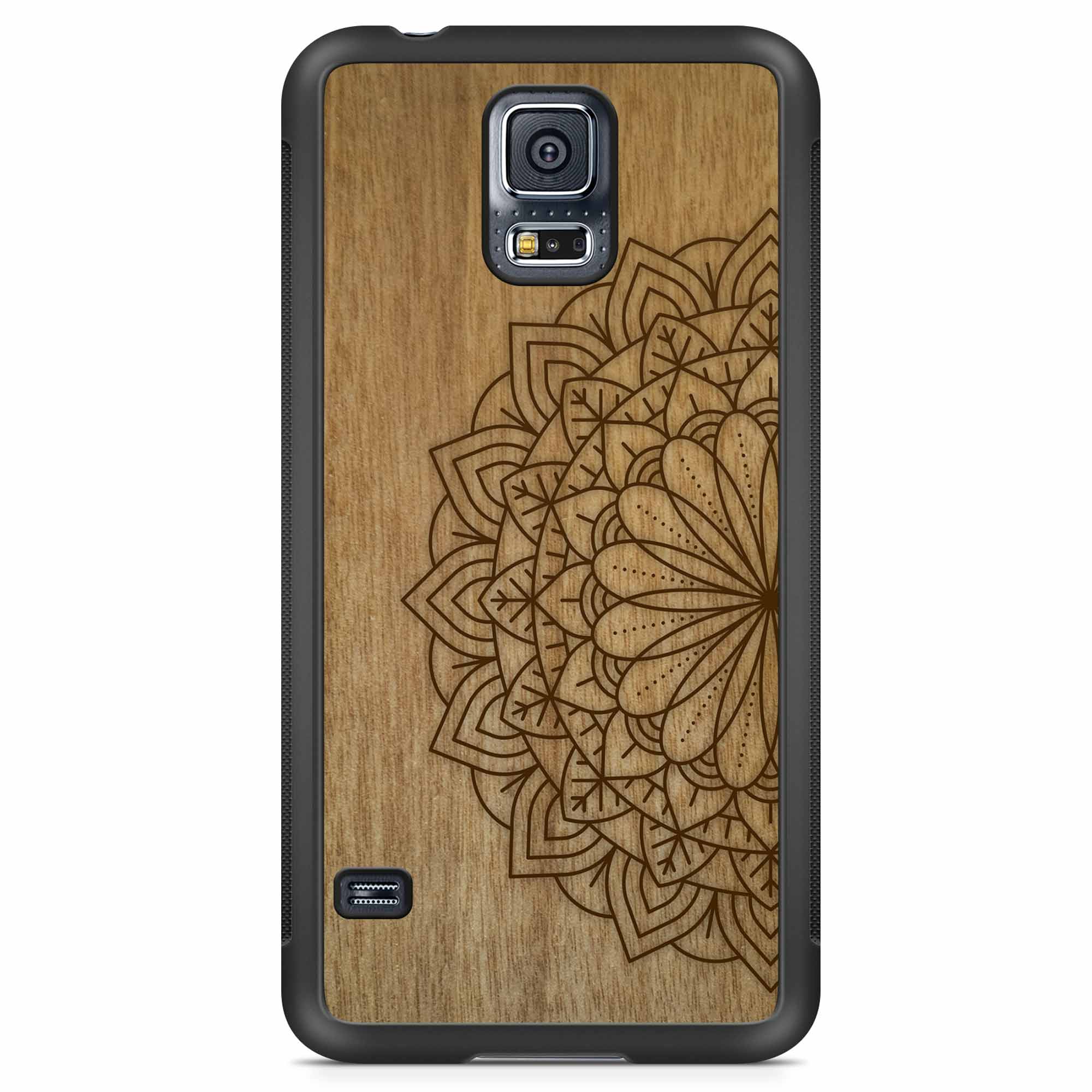 Engraved Mandala Samsung S5 Phone Case