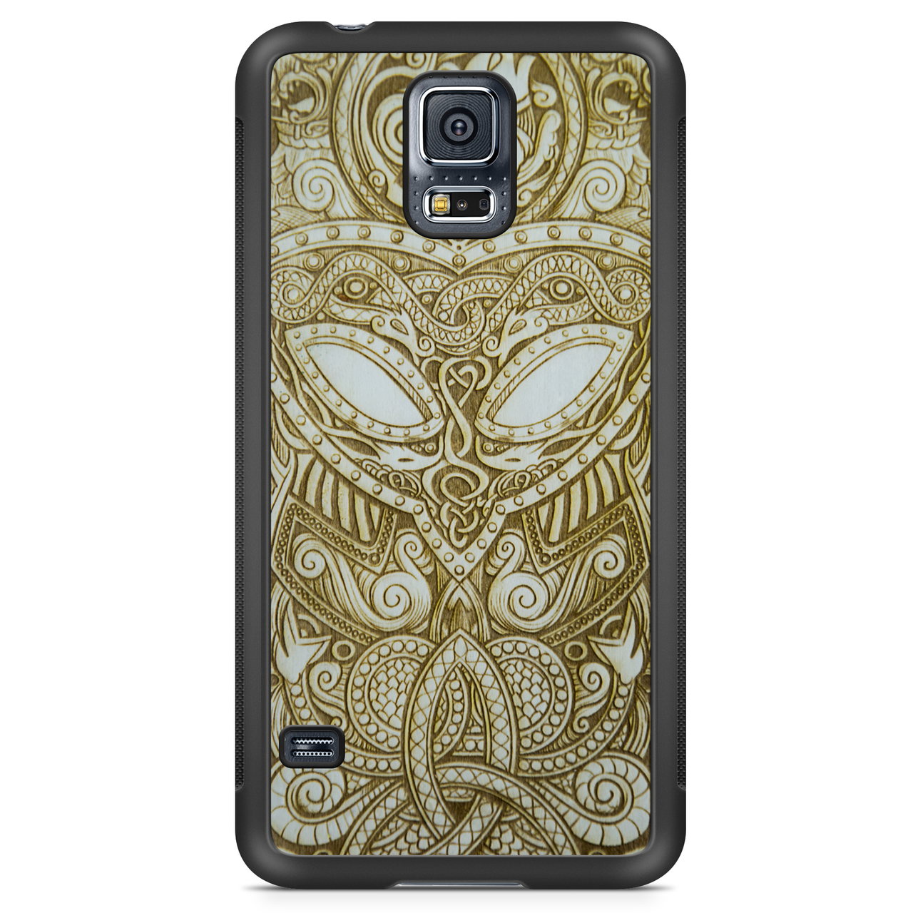 Viking Samsung S5 Wood Phone Case