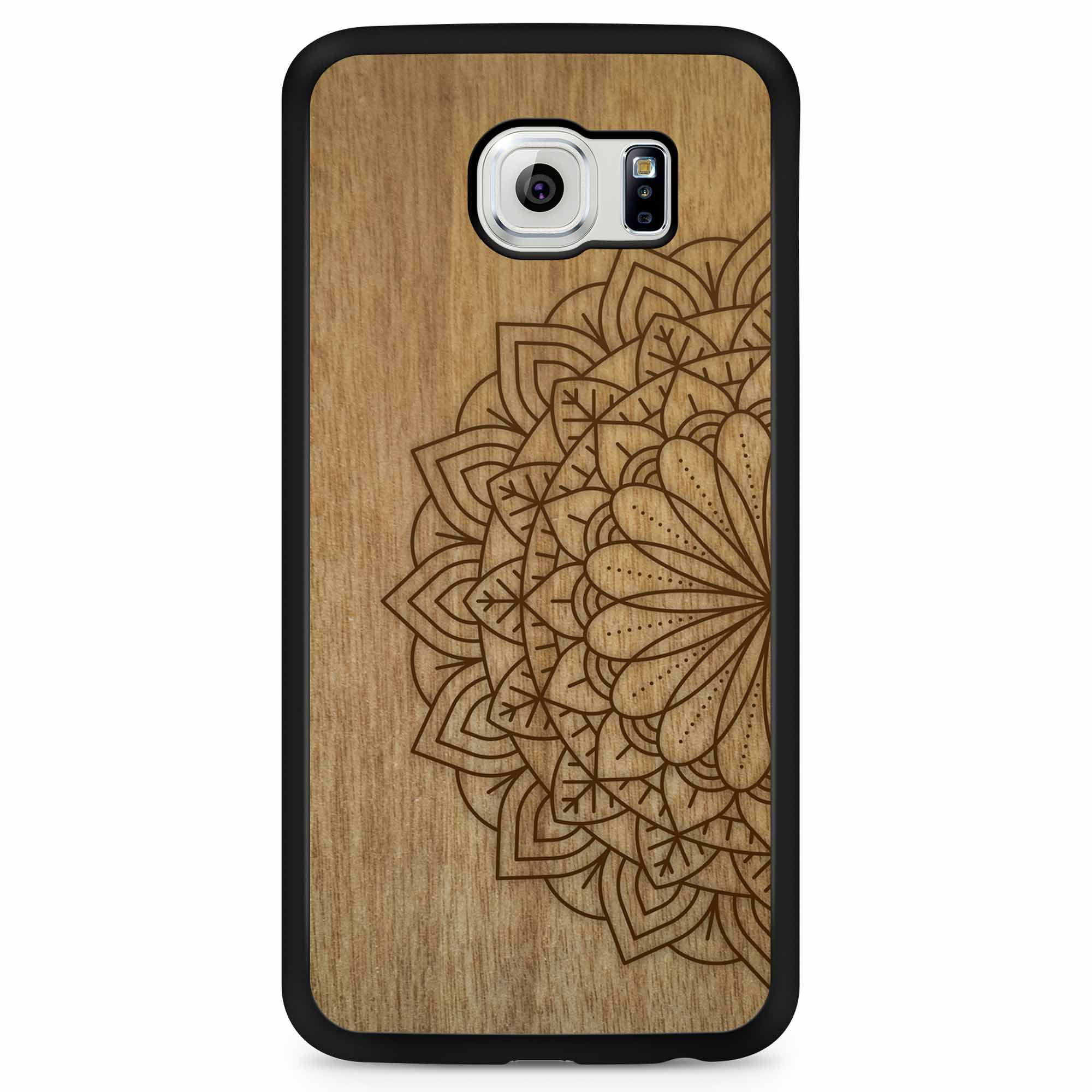 Engraved Mandala Samsung S6 Phone Case