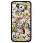 Samsung S6 Black Phone Case Crystal Meadow