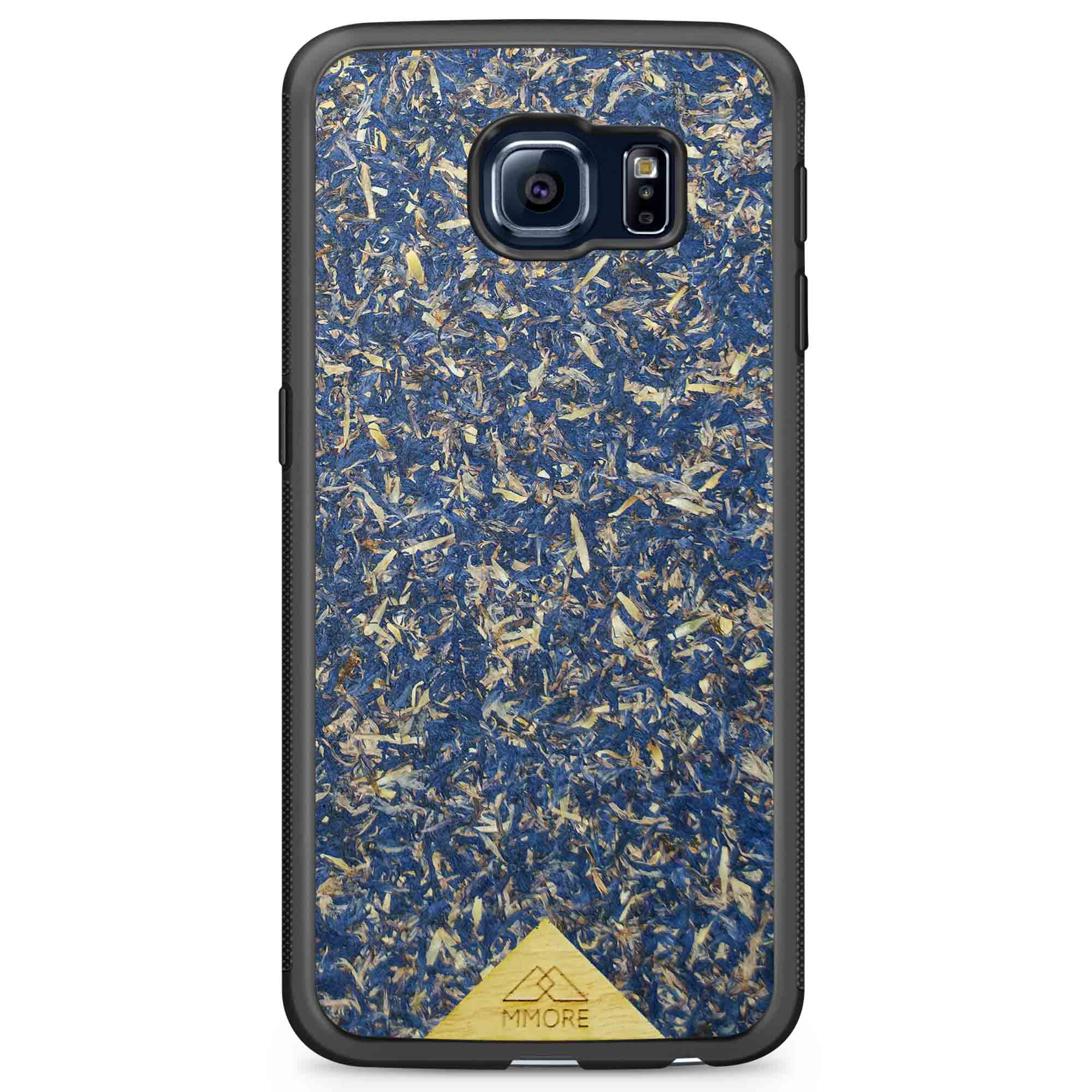 Samsung S6 Edge Blue Cornflower Case