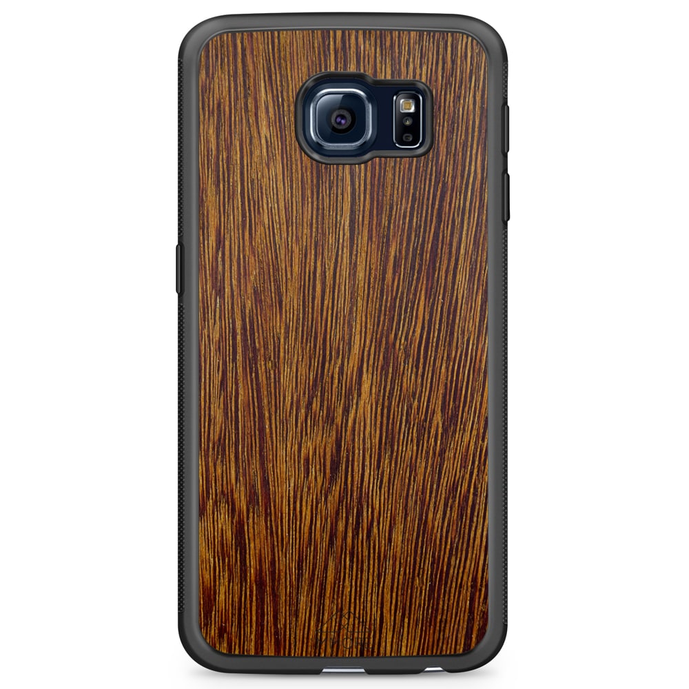 Sucupira Wood Samsung S6 Edge Phone Case