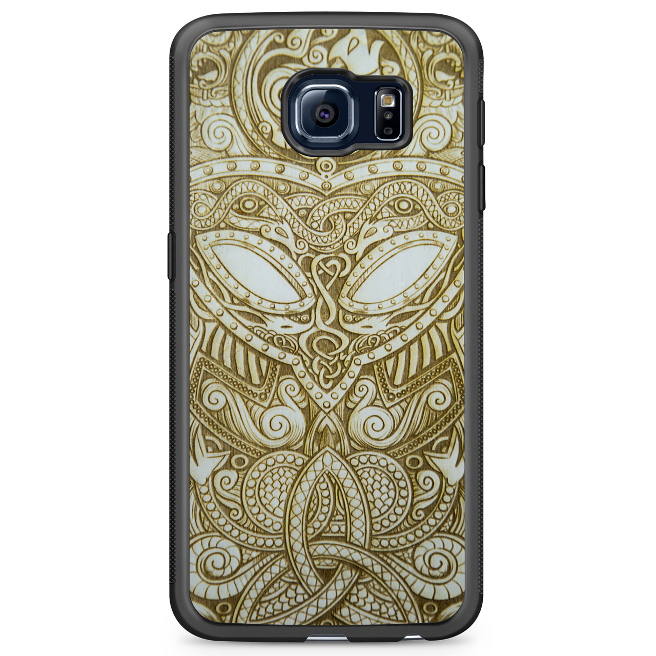 Viking Samsung S6 Edge Wood Phone Case