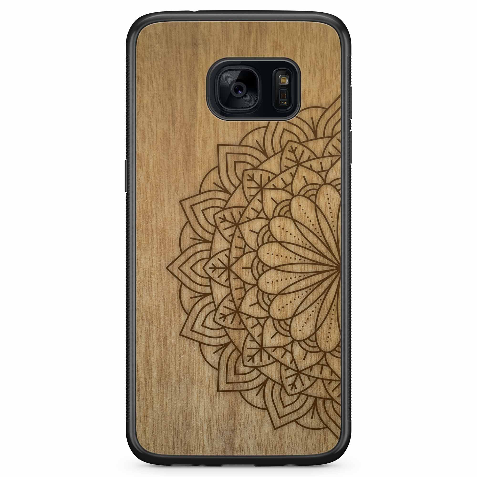 Engraved Mandala Samsung S7 Phone Case