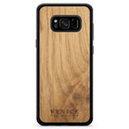 Venice Lettering Samsung S8 Wood Phone Case