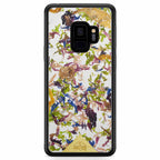 Samsung S9 Black Phone Case Crystal Meadow