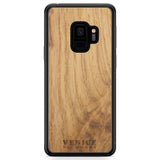 Custodia in legno per telefono Samsung S9 con scritte Venezia