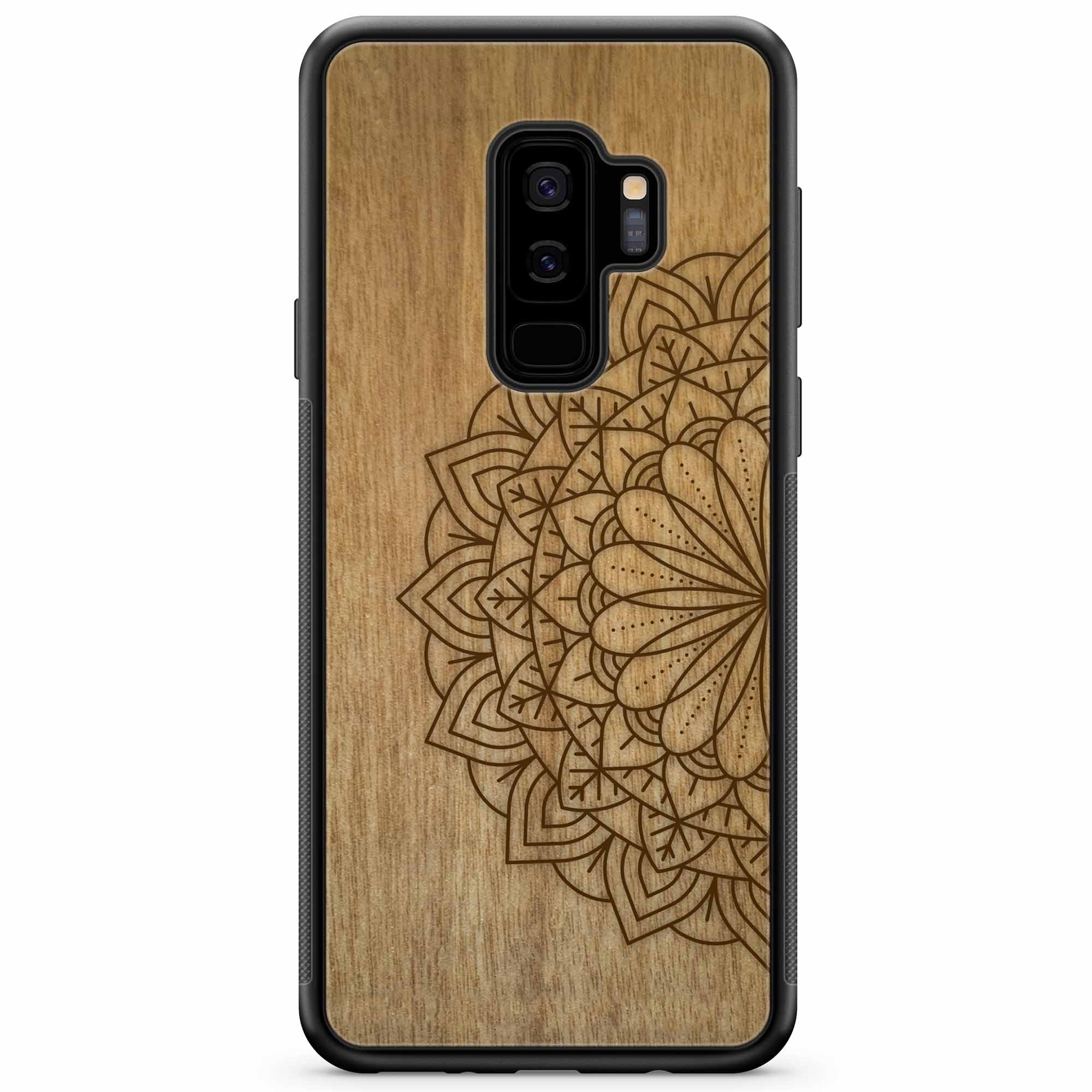 Engraved Mandala Samsung S9 Plus Phone Case