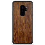 Custodia per telefono Samsung S9 Plus in legno Sucupira