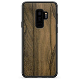 Funda para teléfono Samsung S9 Plus de madera de ziricote