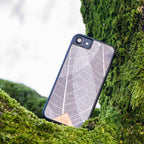 Organic Skeleton Leaves Case in the tree