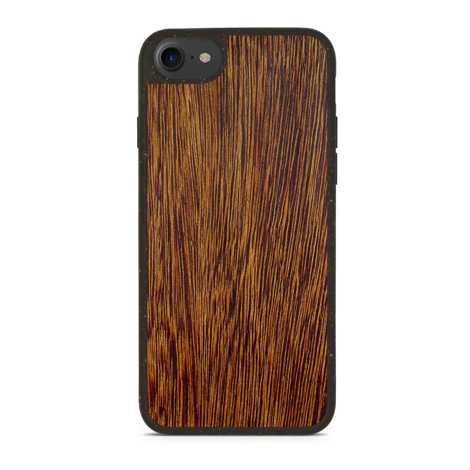 Biologisch abbaubare iPhone 7 Ziricote Holz Handyhülle