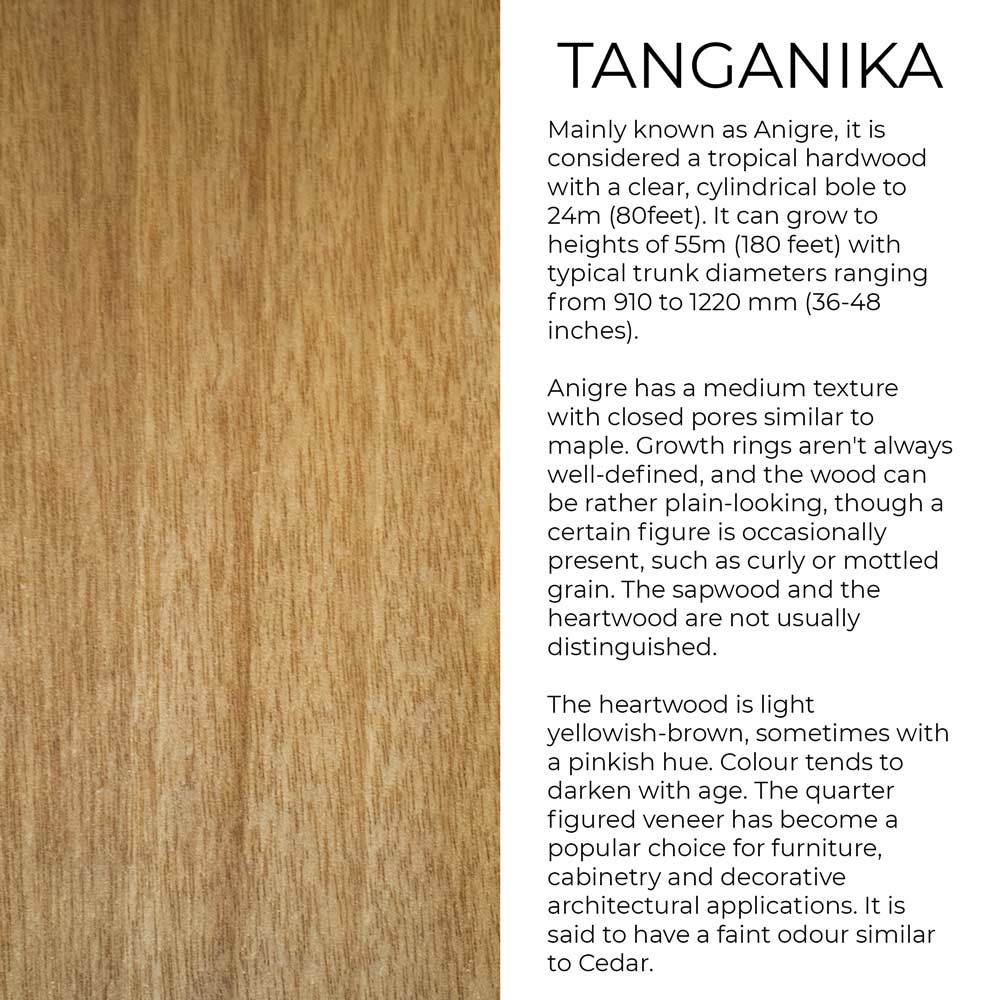 Máscara tribal africana de Tanganica Introducción a la madera