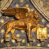 Лев в Венеции здесь дизайн гравюры был вдохновлен