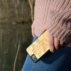 Holding the meaning phone case