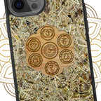 Alpine Hay with All Seven Chakra Symbol Phone Case
