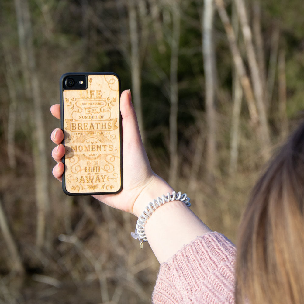 The meaning phone case in the sunshine