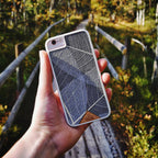 Skeleton Leavse White Phone Case