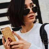 White iPhone 6 Plus Jasmine Phone Case held by a woman