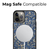 Mag Safe Charging Blue Cornflower Phone Case