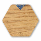 Single Wooden Coasters - Oak