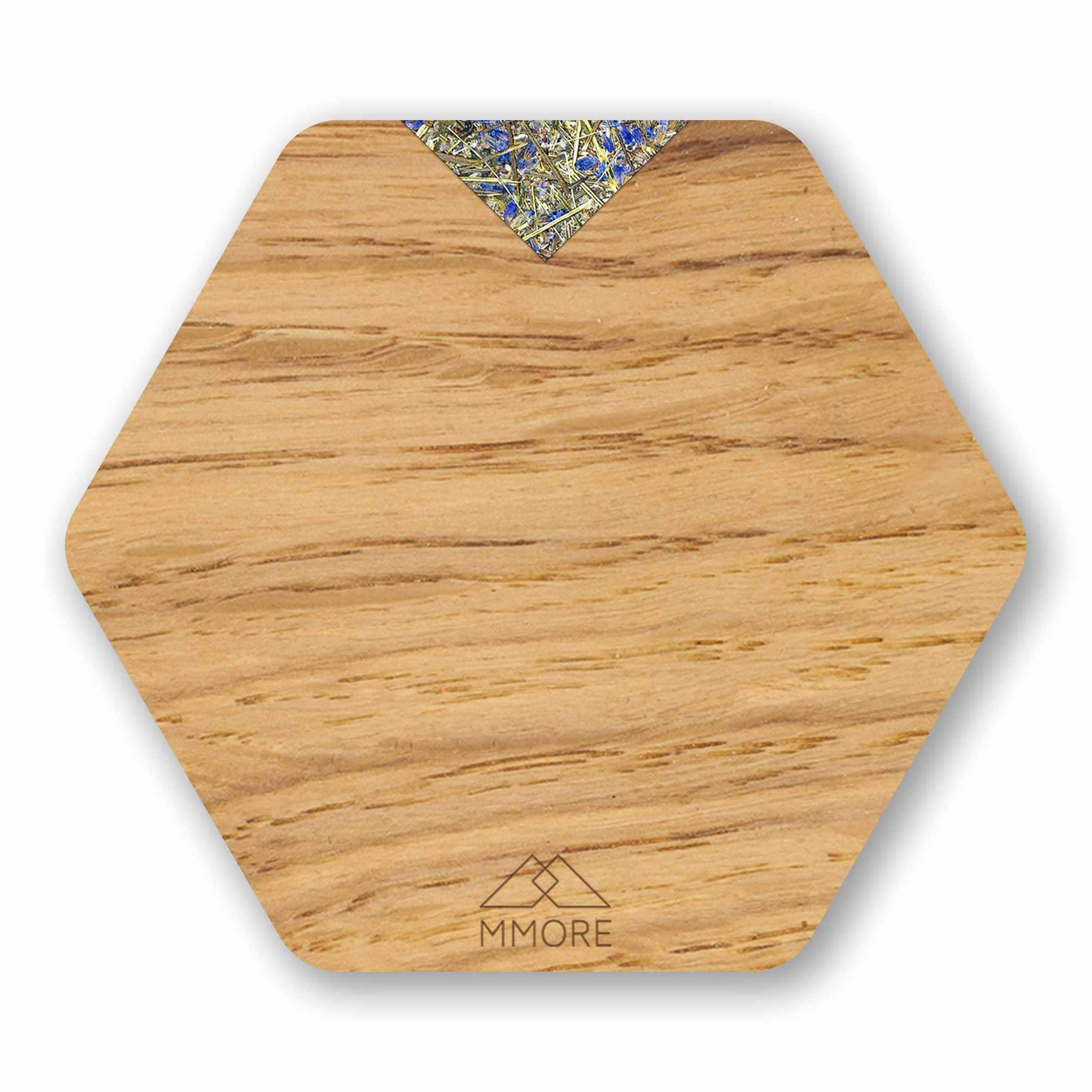 PERSONALIZED Wooden Coasters - Oak / Set of 4 coasters