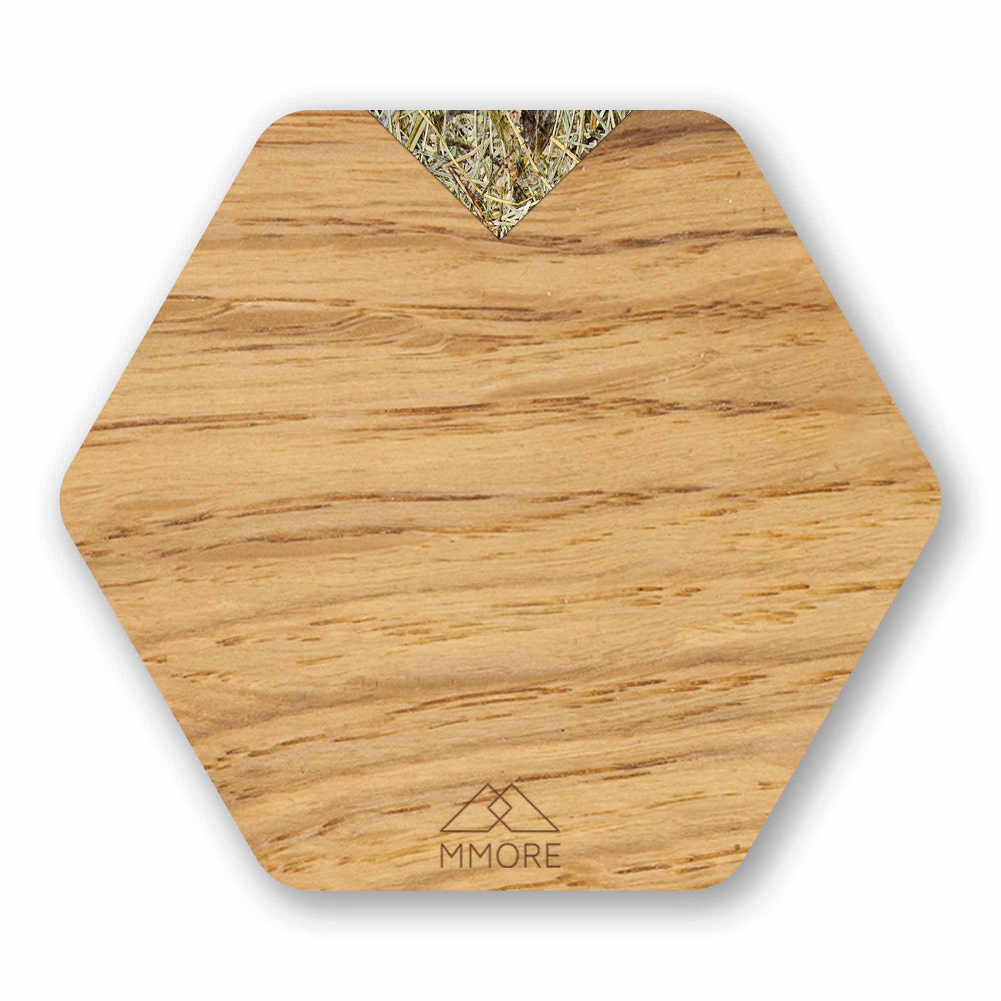 Single Wooden Coasters - Oak Main image