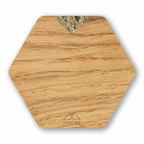Single Wooden Coasters - Oak