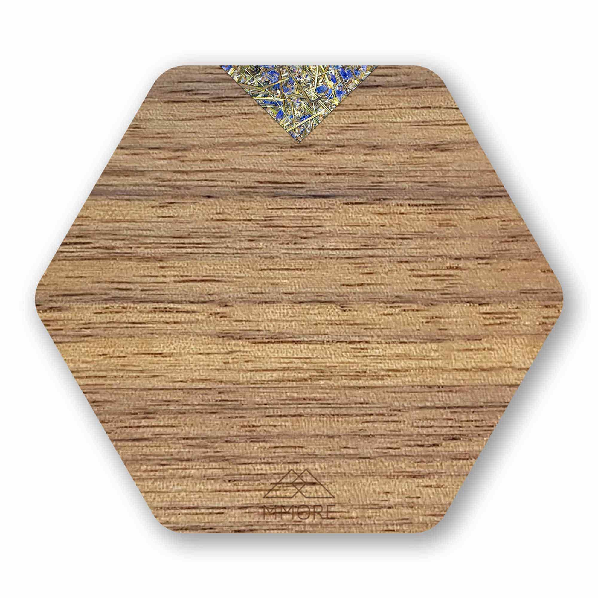 Single PERSONALIZED Wooden Coasters - American Walnut