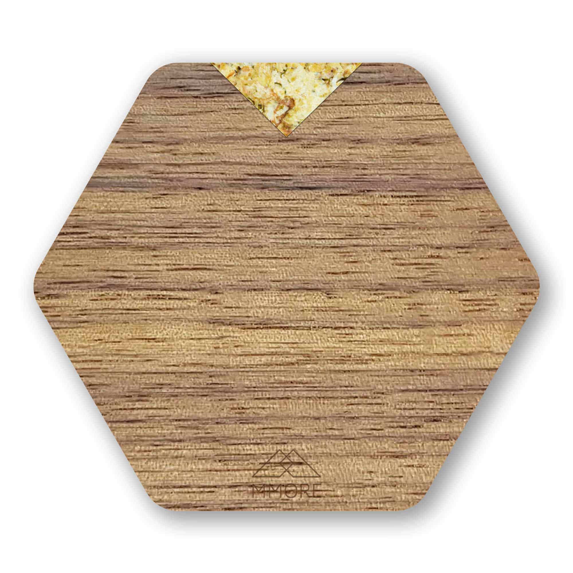 Single Wooden Coaster - American Walnut