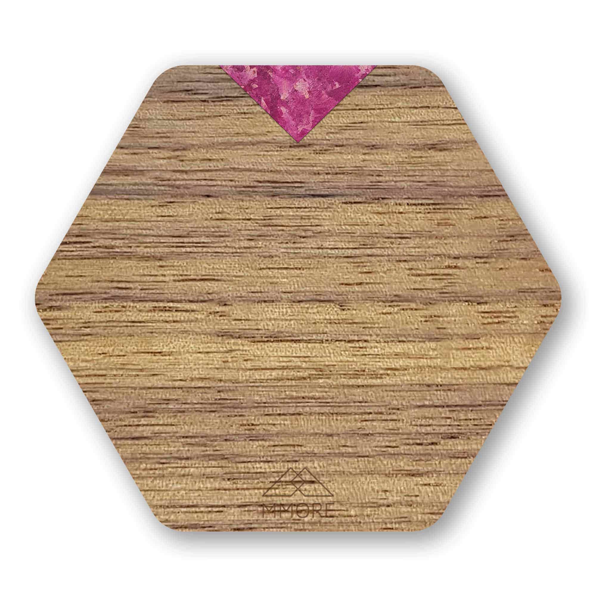 Single Wooden Coaster - American Walnut