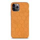 Honey Bee - Funda biodegradable para teléfono - Amarillo, naranja y negro