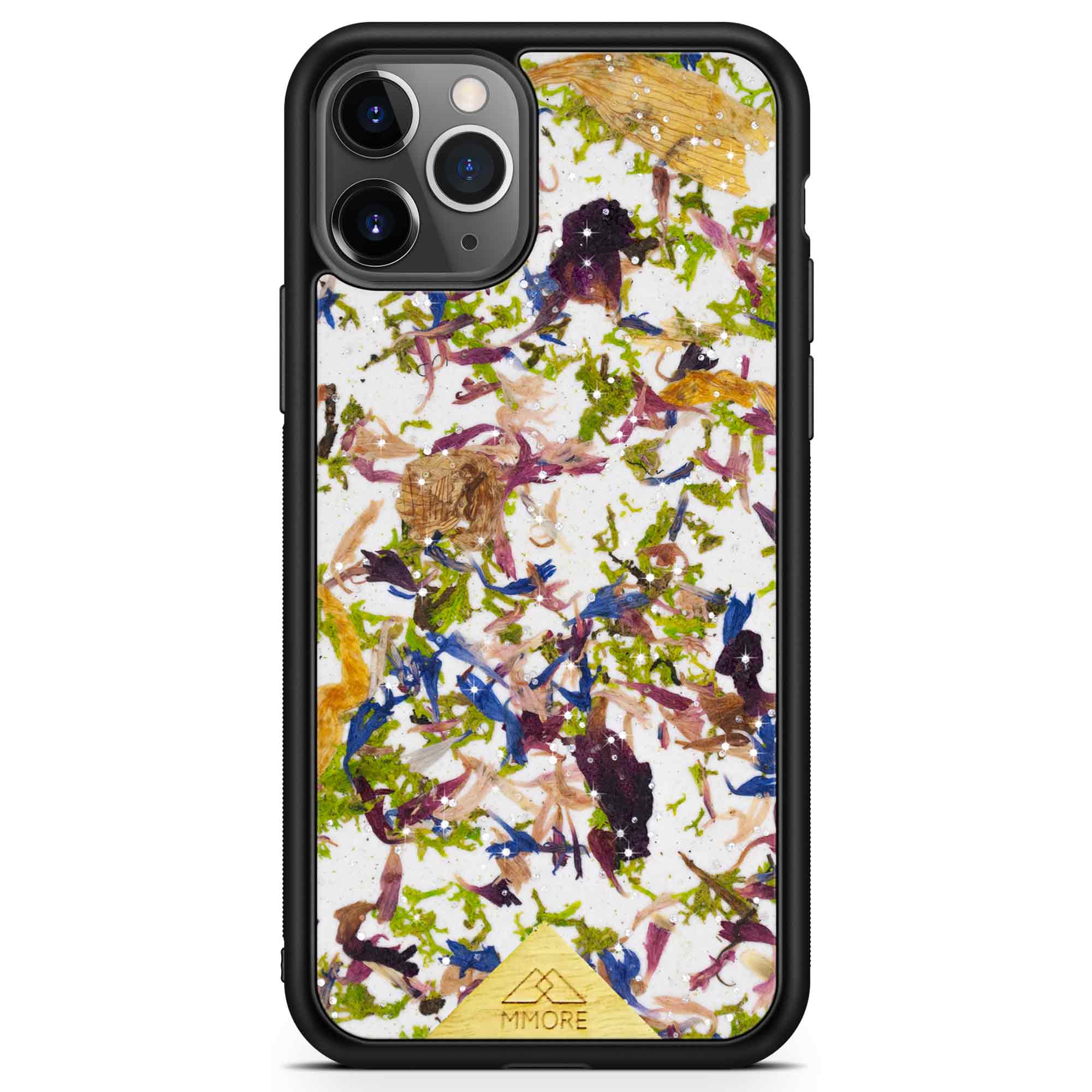 iPhone 11 Pro Black Phone Case Crystal Meadow
