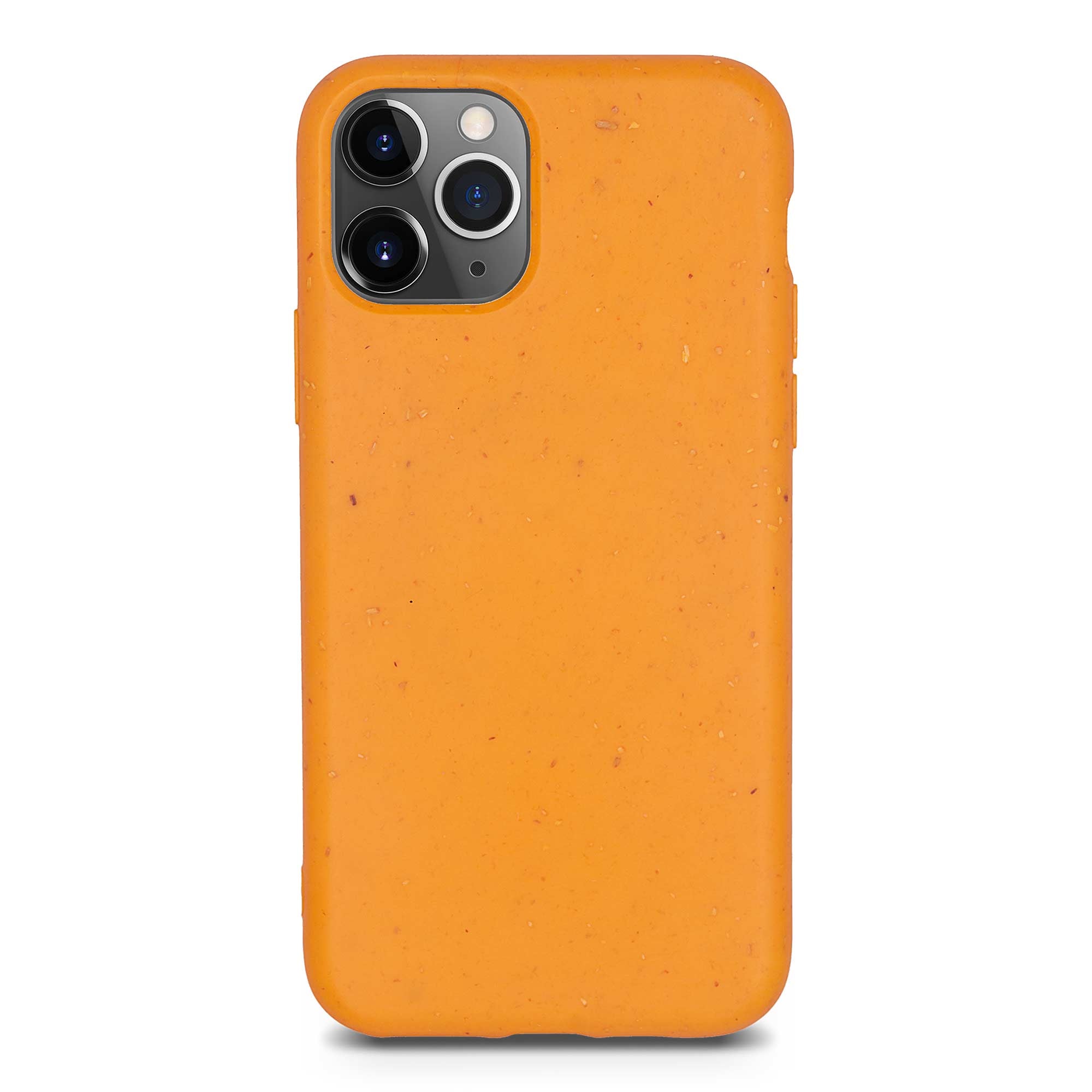 Funda para teléfono naranja biodegradable para iPhone 11 Pro