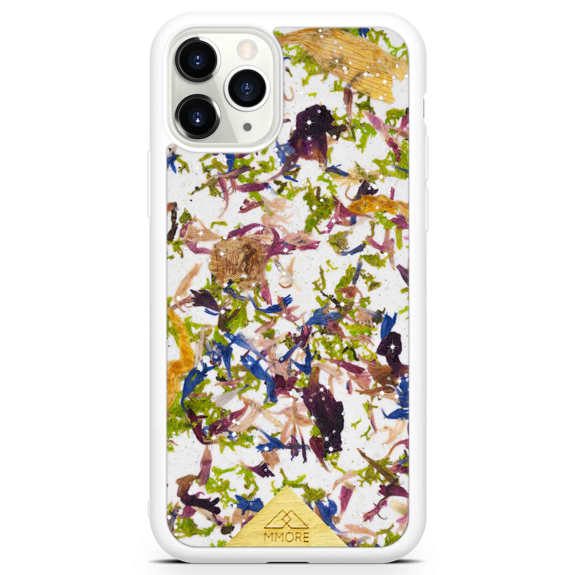 iPhone 11 Pro White Phone Case Crystal Meadow