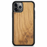Étui pour téléphone en bois avec lettrage Venise pour iPhone 11 Pro Max