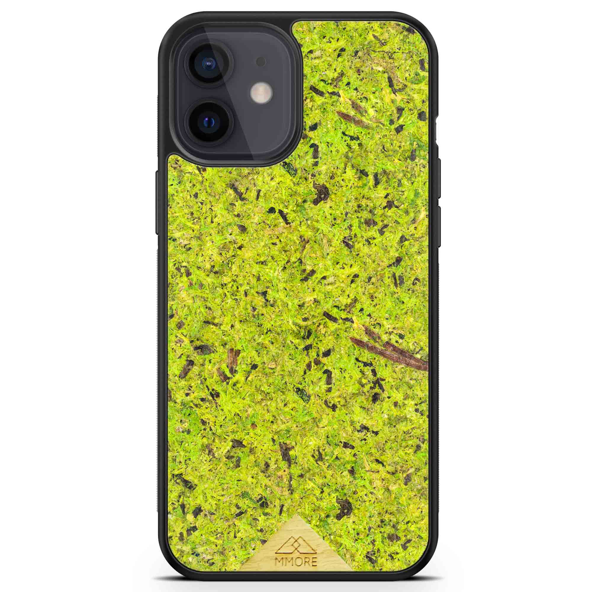Mini funda para teléfono Organic Forest Moss para iPhone 12