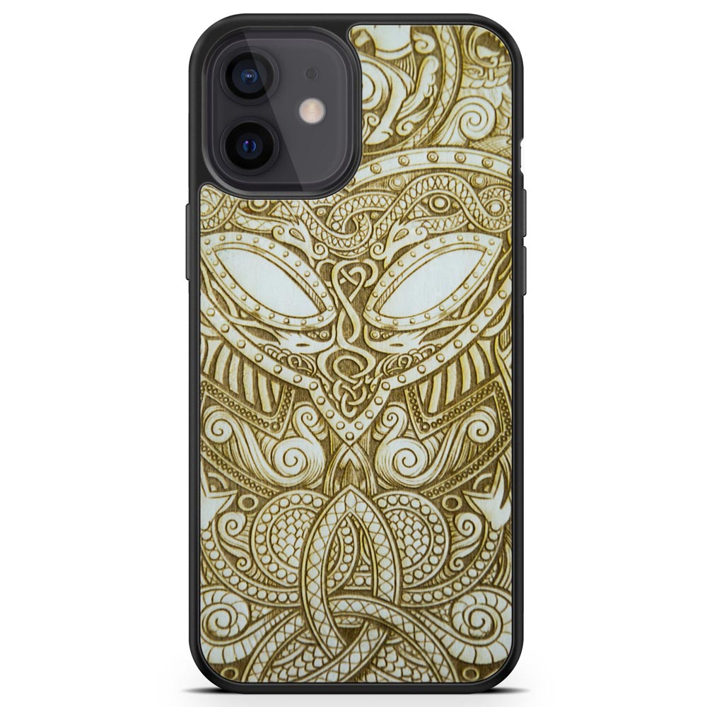iPhone 12 Viking Wood Phone Case