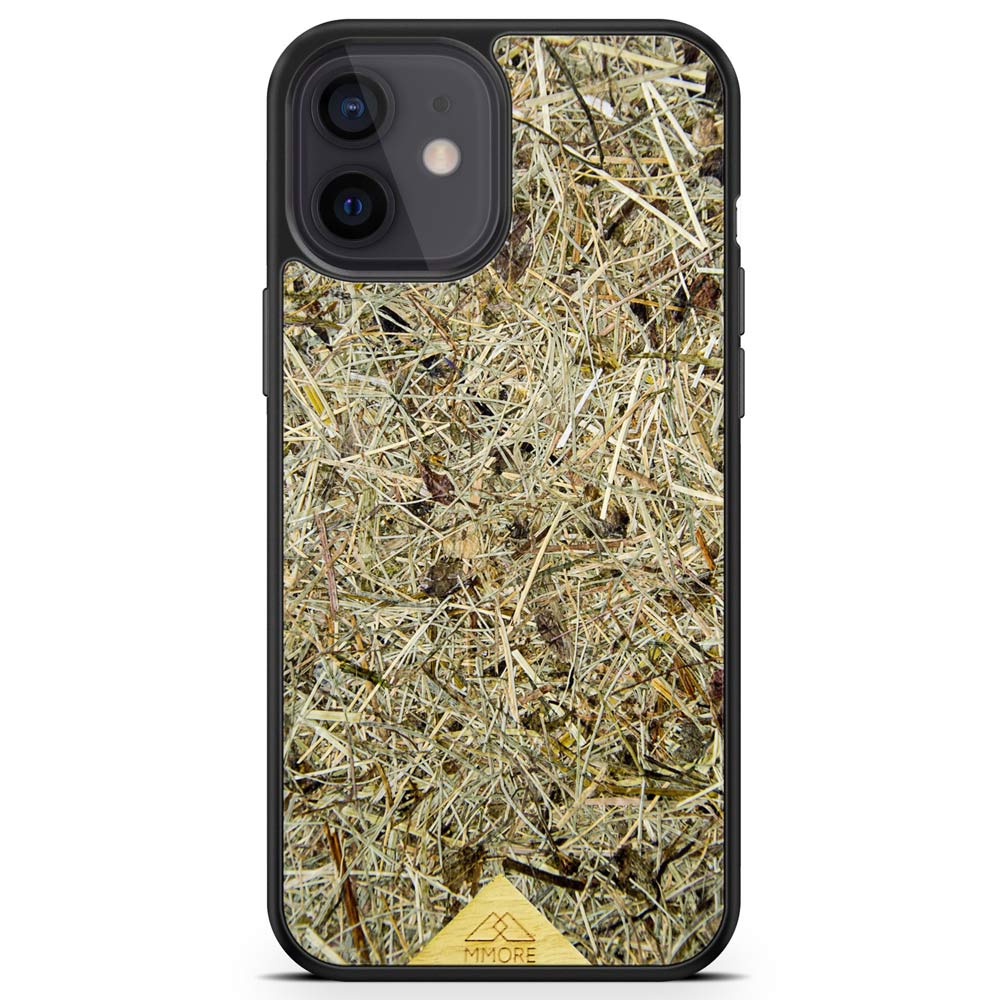 iPhone 12 Mini Black Phone Case Alpine Hay