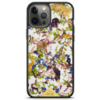 iPhone 12 Pro Black Phone Case Crystal Meadow