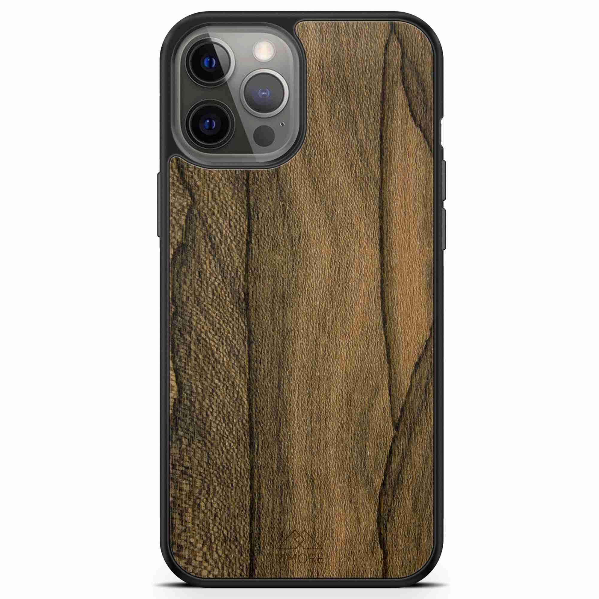 iPhone 12 Pro Max Ziricote Wood Phone Case