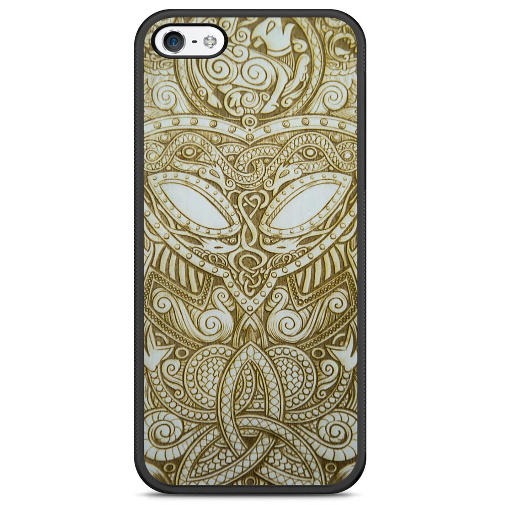 iPhone 5 Viking Wood Phone Case