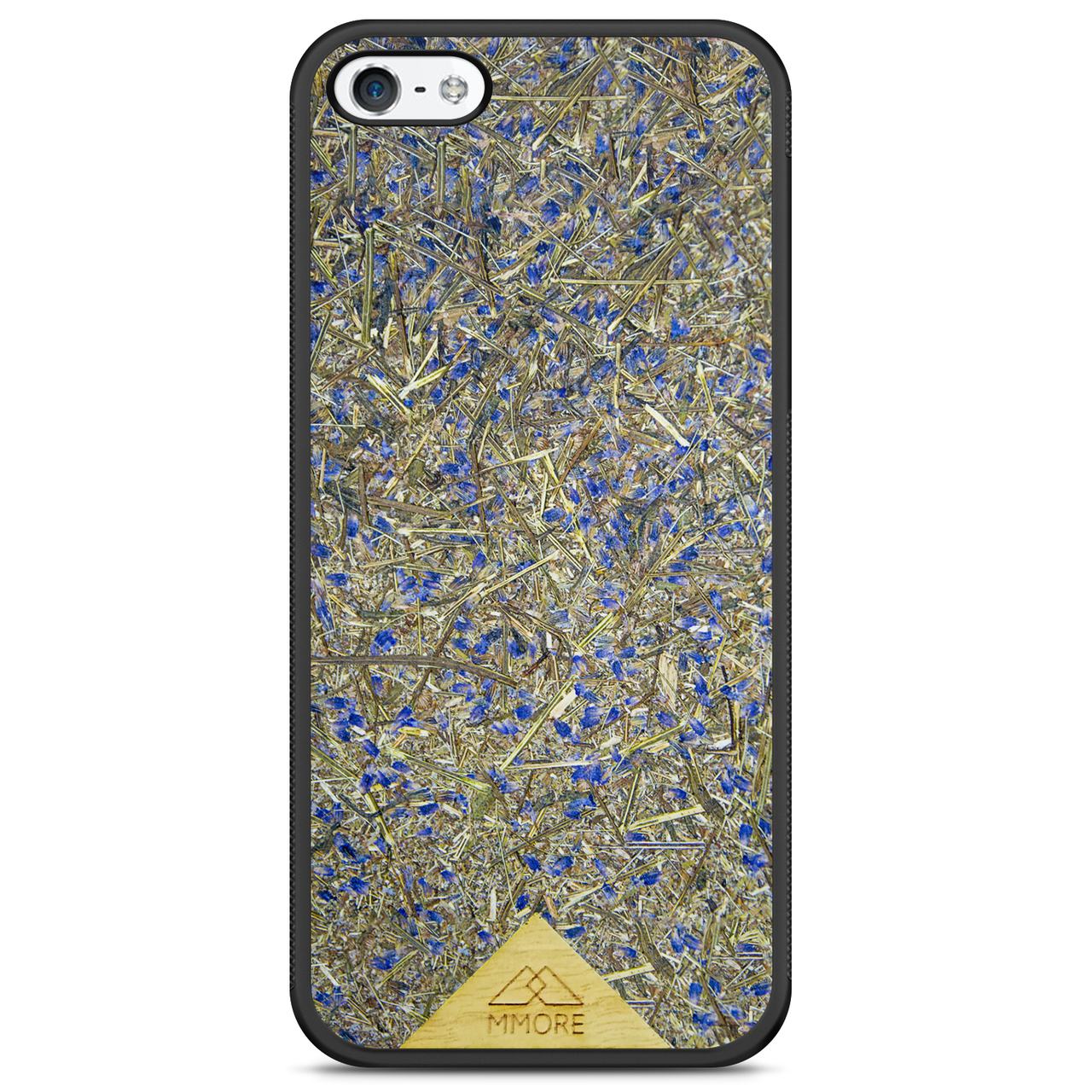 iPhone 5 Black Frame Lavender Phone Case