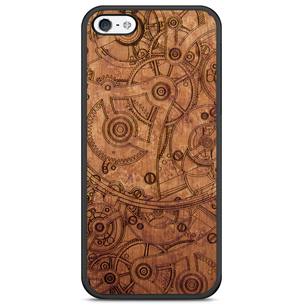 iPhone 5 Mechanism Wood Phone Case