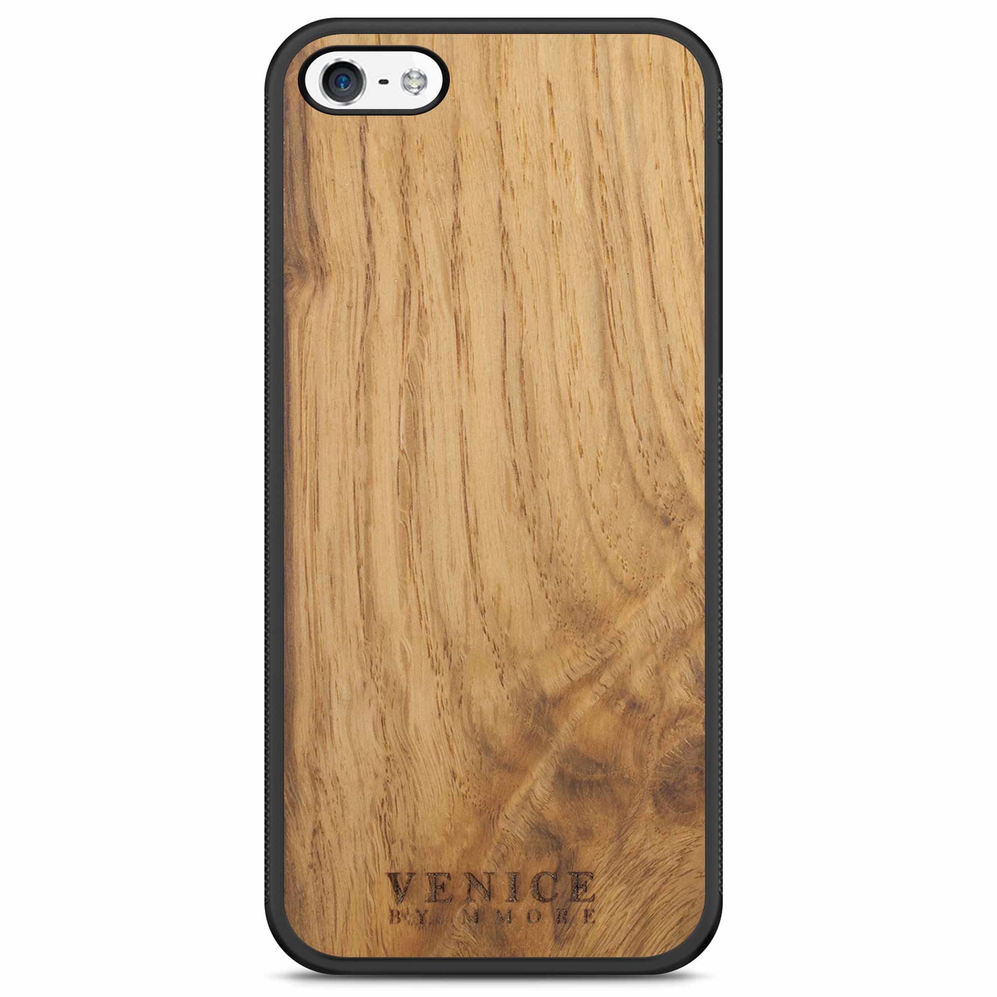 iPhone 5 Venice Lettering Wood Phone Case