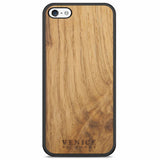 iPhone 5 Venice Lettering Wood Phone Case